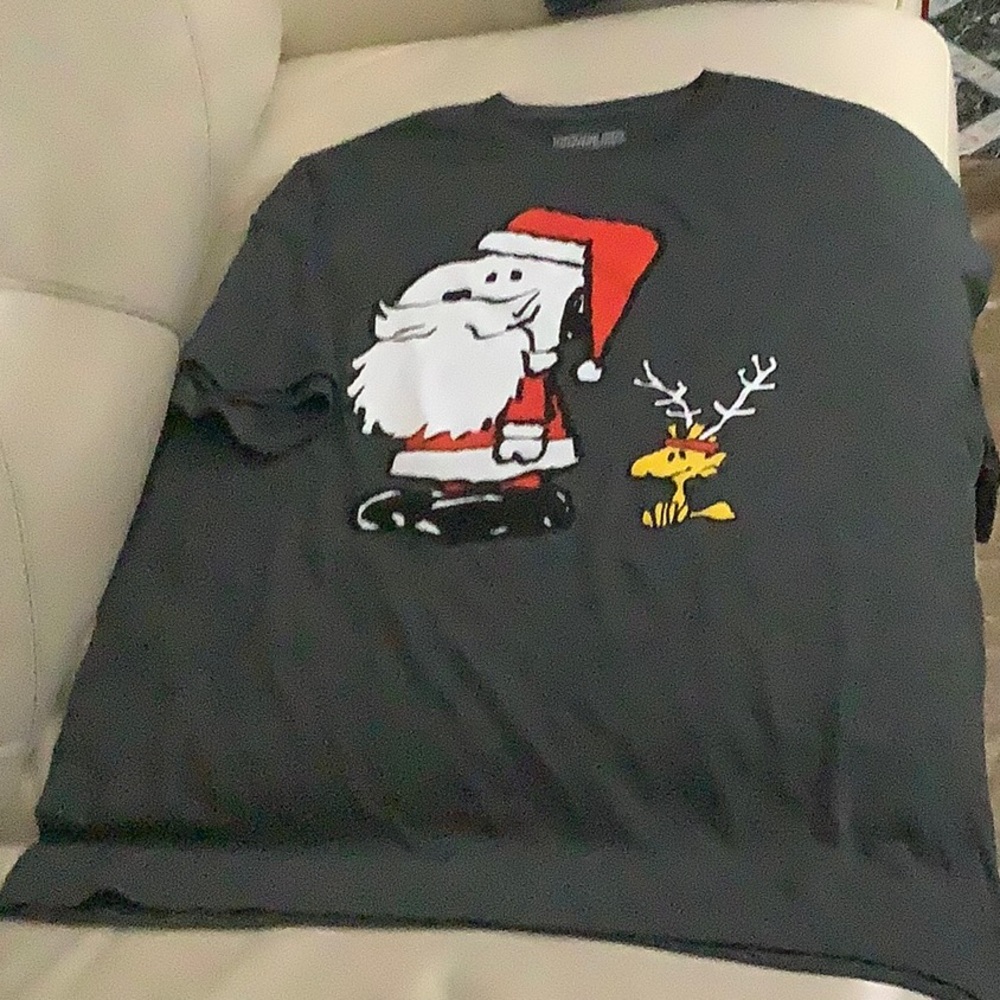 SOLD Peanuts Christmas T-Shirt, men’s size Large, New Without Tags